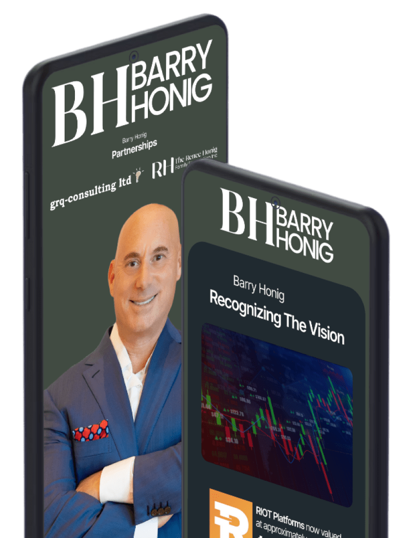 Barry Honig mobile promos, finance and branding